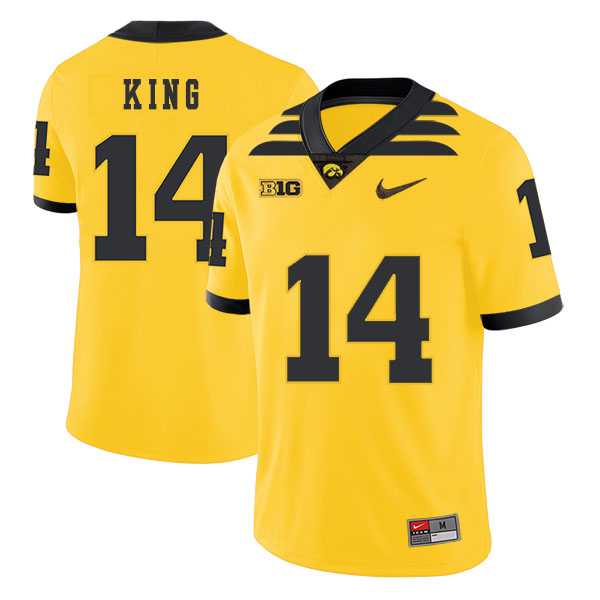 Iowa Hawkeyes 14 Desmond King Yellow College Football Jersey Dzhi,We sell and wholesale Iowa Hawkeyes 14 Desmond King Yellow College Football Jersey Dzhi on line form chian!
